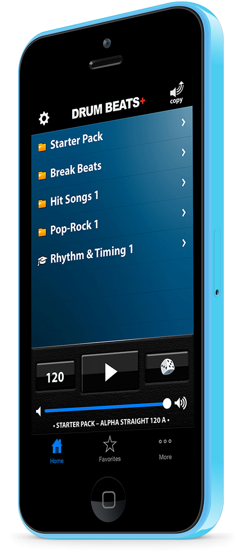Drum Beats+ Metronome App by Ninebuzz